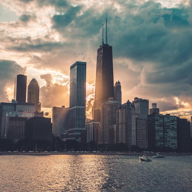 City skyline in San Diego, United States